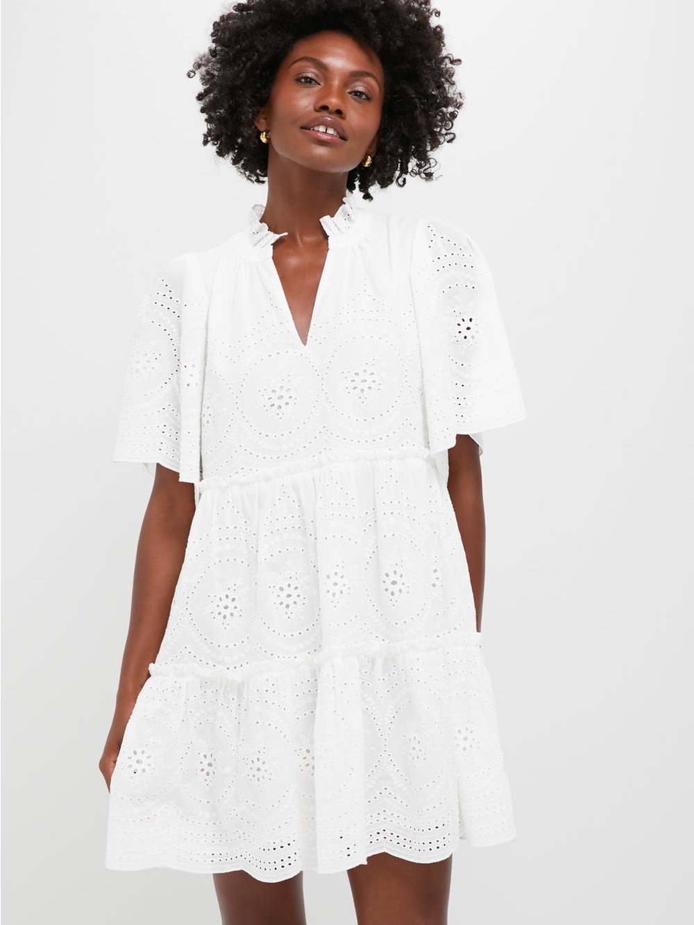 Tuckernuck White Eyelet Crawford Dress